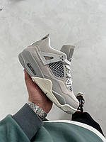 Женские кроссовки Nike Air Jordan 4 SB Retro Light Iron Ore Grey серые