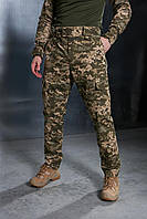 Военные тактические штаны пиксельные рип-стоп облегченные , Армейские брюки пиксель ЗСУ полевые под реме trek