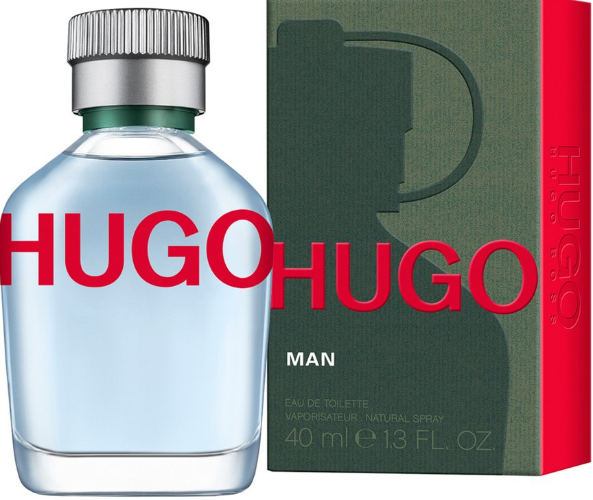 HUGO 40 ml туалетна вода чоловіча (оригінал оригінал Франція) - фото 1 - id-p563998662