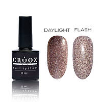 Crooz Crystal Gel Polish №02 - светоотражающий гель-лак, бежевый, 8 мл