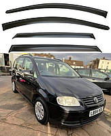 Ветровики Volkswagen Touran 2003-2010 (скотч) VIP Китай