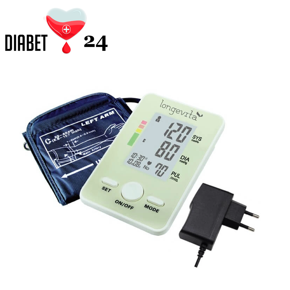 Тонометр Longevita BP-102 з адаптером