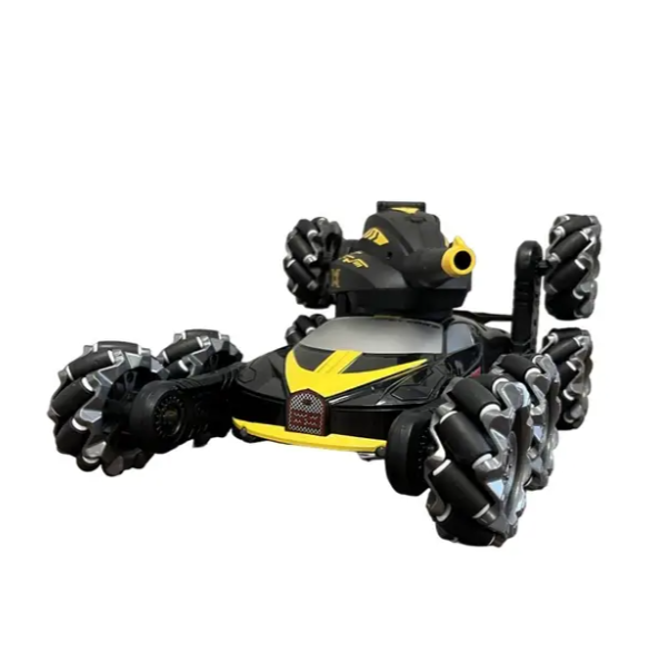 Танк на радіокеруванні, дрифт на 8 колесах, світло, звук, пропускає пару SHOOTING (QF667-9)