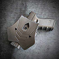 Кобура пластиковая под GLOCK 17/19/23/32/19Х | AMOMAX. Кобура из пластика, Регулируемая с фиксатором