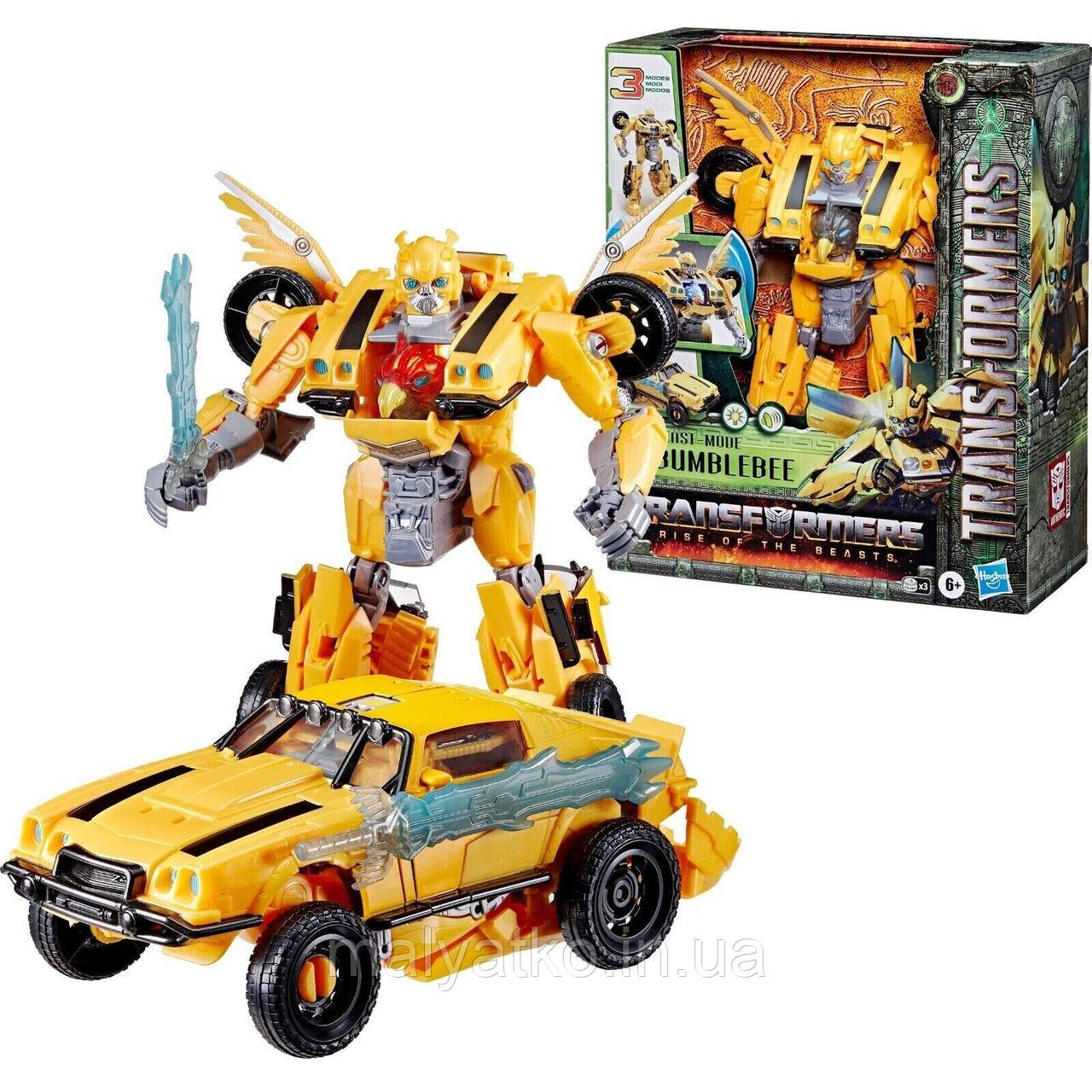 УЦІНКА Іграшка трансформер Бамблбі Повстання звірів Transformers Bumblebee Toys Rise of The Beasts Beast Mode, фото 1