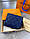 Гаманець Louis Vuitton шкіряний темно-синій у стилі "Infini" k124, фото 5