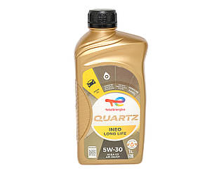 Моторна олива Total QUARTZ INEO LONG LIFE 5W30, 1 л. - ACEA C3 API SN/CF