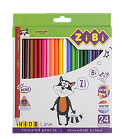 Цветные карандаши, 24 цветов, KIDS Line ZB.2416