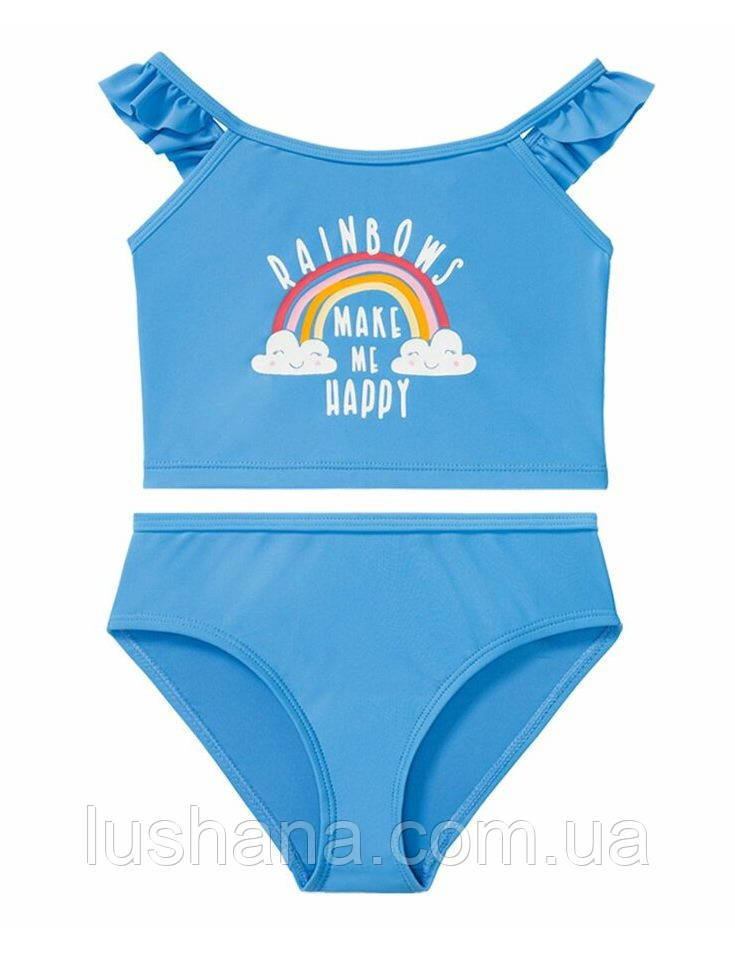 Дитячий бікіні купальник Lupilu на дівчинку 12-24 місяці - р.86-92, фото 1