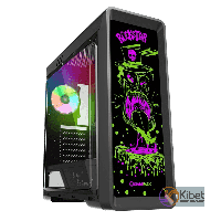 Корпус GameMax RockStar Black, без БП, Mid Tower, ATX / Micro ATX / Mini ITX, 2xUSB 2.0, 1xUSB 3.0, 1x120 мм