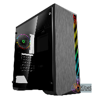 Корпус GameMax Shine Black, без БП, Mid Tower, ATX / Micro ATX / Mini ITX, 1хUSB 3.0, 2хUSB 2.0, 1х120мм,