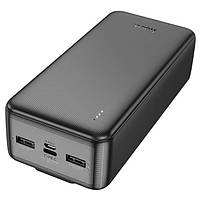 Портативный аккумулятор Power Bank Hoco J118B Speed energy 30000mAh PD20W + кабель быстрой зарядки Type-C/Ligh