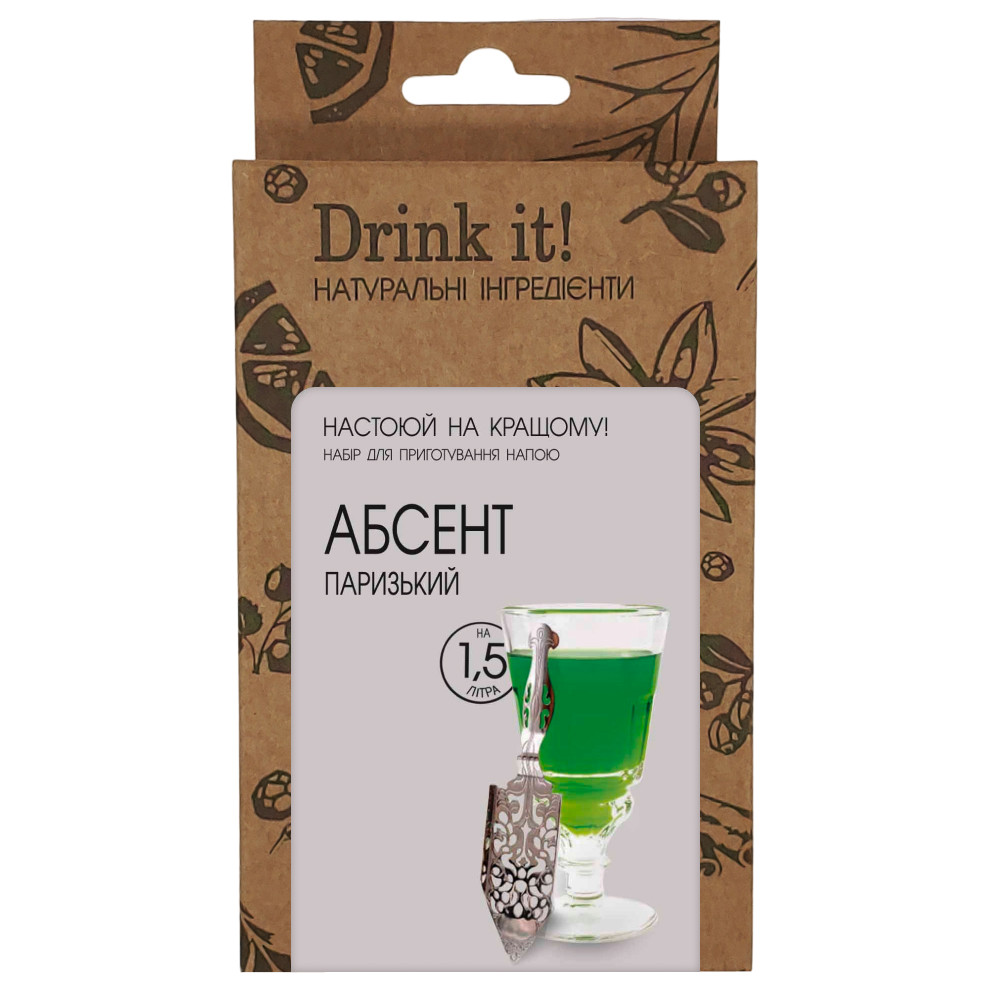 Набір для настоювання Drink it Абсент паризький, фото 1