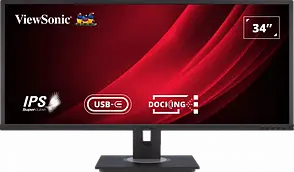 Монітор з док-станцією ViewSonic VG3456 34” WQHD