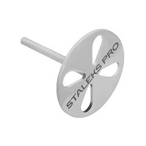 Металевий педикюрний диск PODO DISK Staleks Pro Expert L, 25 мм