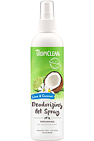 Спрей-дезодорант для собак TropiClean Lime & Coconut 236 мл Лайм и кокос 645095869103