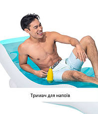Надувний шезлонг Intex 56874 (191х99 см), фото 3