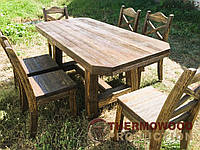 Gebürstete Möbel aus Naturholz vom Hersteller Thermowood Production. Video