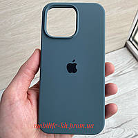 Чехол Silicone case iPhone 15 Pro Max Pine Green ( Силиконовый чехол iPhone 15 Pro Max с микрофиброй )