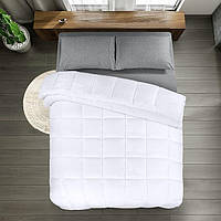 Летнее одеяло Utopia Bedding с наполнителем, 200 г/кв.м, одеяло из микрофибры (220 x 240 см, белое)
