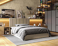 Двуспальная кровать LINE 200*160 см (цвет на выбор!), бесплатная доставка