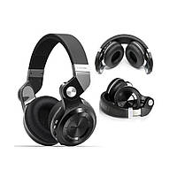 Бездротові навушники Bluedio T2+ гарнітура зі складаною конструкцією й функцією цифрового шумозаглушення