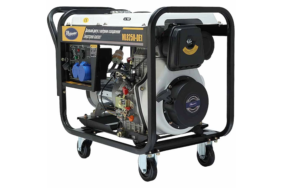 Дизельний генератор Malcomson ML8250-DE1 відкритий, фото 1