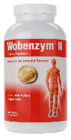 Douglas Labs Wobenzym N / Вобензим Н, Вобензим - при артриті та травмах 200 таблеток