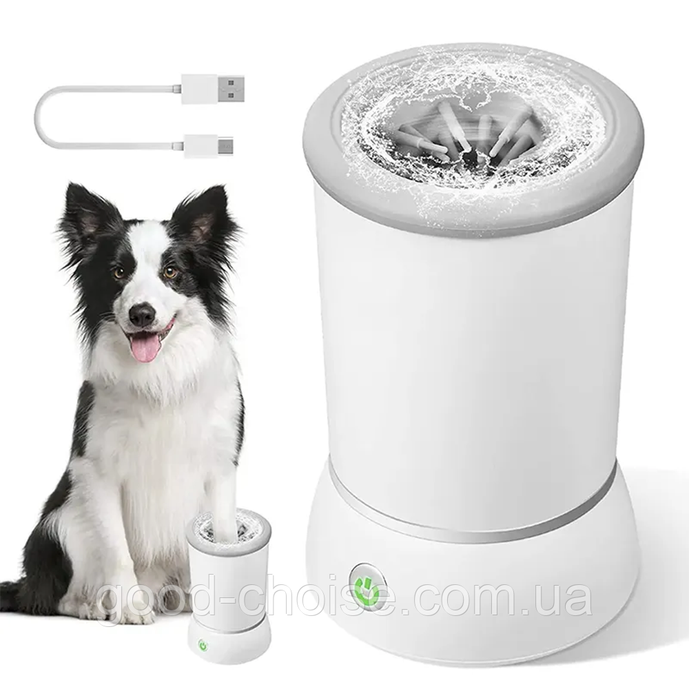 Лапомойка автоматическая от USB, Pet Foot Wash / Електрическая лапомойка для собак / Мойка для лап собак - фото 5 - id-p2124661047