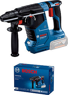 Bosch Перфоратор GBH 187-LI Professional акумуляторний, 18 В, SDS-Plus, 2.4 Дж, 980 об/хв, 2.9 кг, без АКБ та