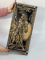 Нарди дерев'яні ручної роботи Легіонер 50×23см довгі нарди та короткі нарди, фото 5