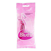 Одноразові верстати для гоління (Бритви) жіночі Gillette Blue 2 5 шт