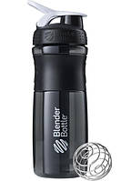 Шейкер спортивный (бутылка) BlenderBottle SportMixer Flip 28oz/820ml Black/White SM 28oz Black/White SP