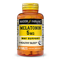 Натуральная добавка Mason Natural Melatonin 5 mg, 60 таблеток CN10957 SP