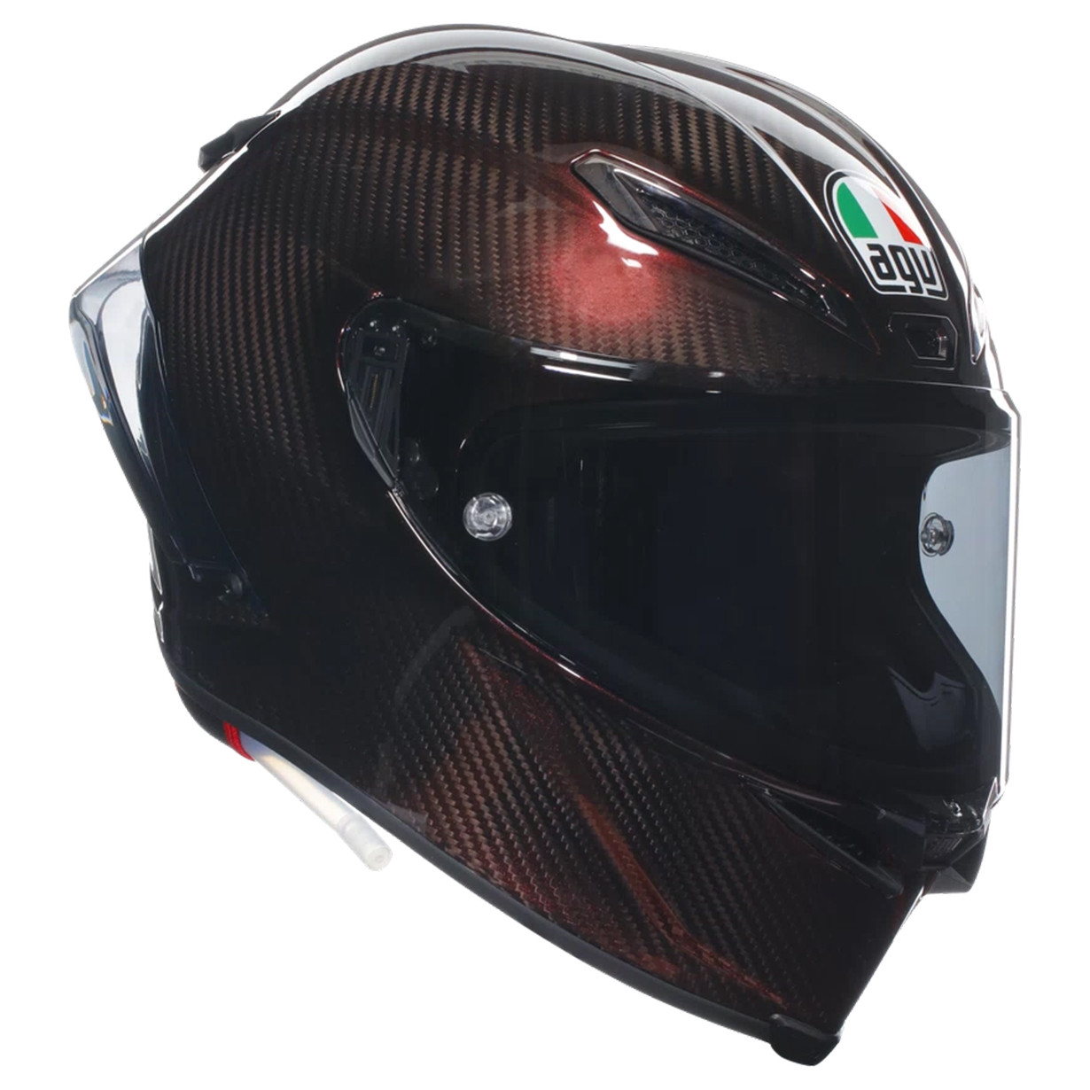 МОТОШОЛОМ ЗАКРИТИЙ AGV PISTA GP RR - MONO RED CARBON