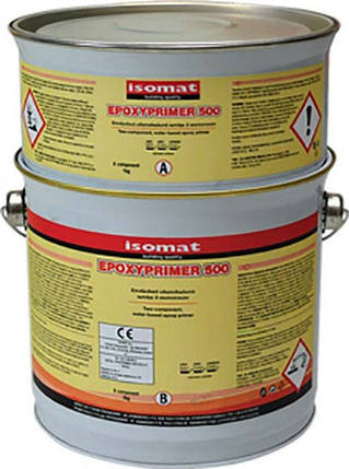Епоксіпраймер-500 / Epoxyprimer-500 - епоксидний грунт по сухій та вологій основі (к-т 10 кг), фото 2