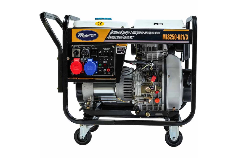 Дизельний генератор Malcomson ML8250-DE1/3 відкритий, фото 1