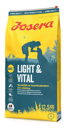Сухий корм для собак Josera LIGHT & VITAL для контроля ваги 12.5 кг, фото 1