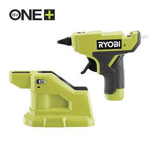 Ryobi Пістолет клейовий ONE+ RGLM18-0, акумуляторний, 18В, стрижень 7мм (без АКБ та ЗП)