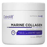 Препарат для суставов и связок OstroVit Marine Collagen, 200 грамм CN7763 SP