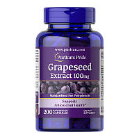 Экстракт виноградных косточек Puritan's Pride Grapeseed Extract 100 mg (200 капс)