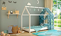 Детская деревянная кровать-домик Викки, кровать для ребенка Mebigrand