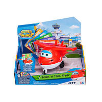 Іграшка Super wings Jett з картками