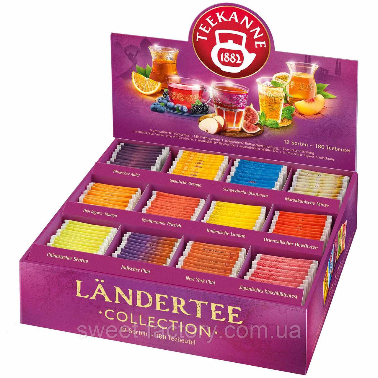 Чай Teekanne Landertee Collection Box 180s 387g, фото 1