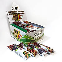 Батончик Power Pro 36% Protein Bar with Nuts БЛОК, 20*60 грамм MIX CN14902 SP