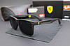 Сонцезахисні окуляри RAY BAN Ferrari поляризаційні UV400 (арт. 21137) чорні/матова оправа, фото 7