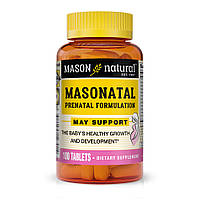 Витамины и минералы Mason Natural Masonatal Prenatal Formulation, 100 таблеток CN10951 SP
