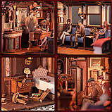 Бук Нук Train Mystery Case Book Nook DIY Інтерьерний конструктор BN01, фото 3