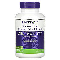 Препарат для суставов и связок Natrol Glucosamine Chondroitin MSM, 150 таблеток DS