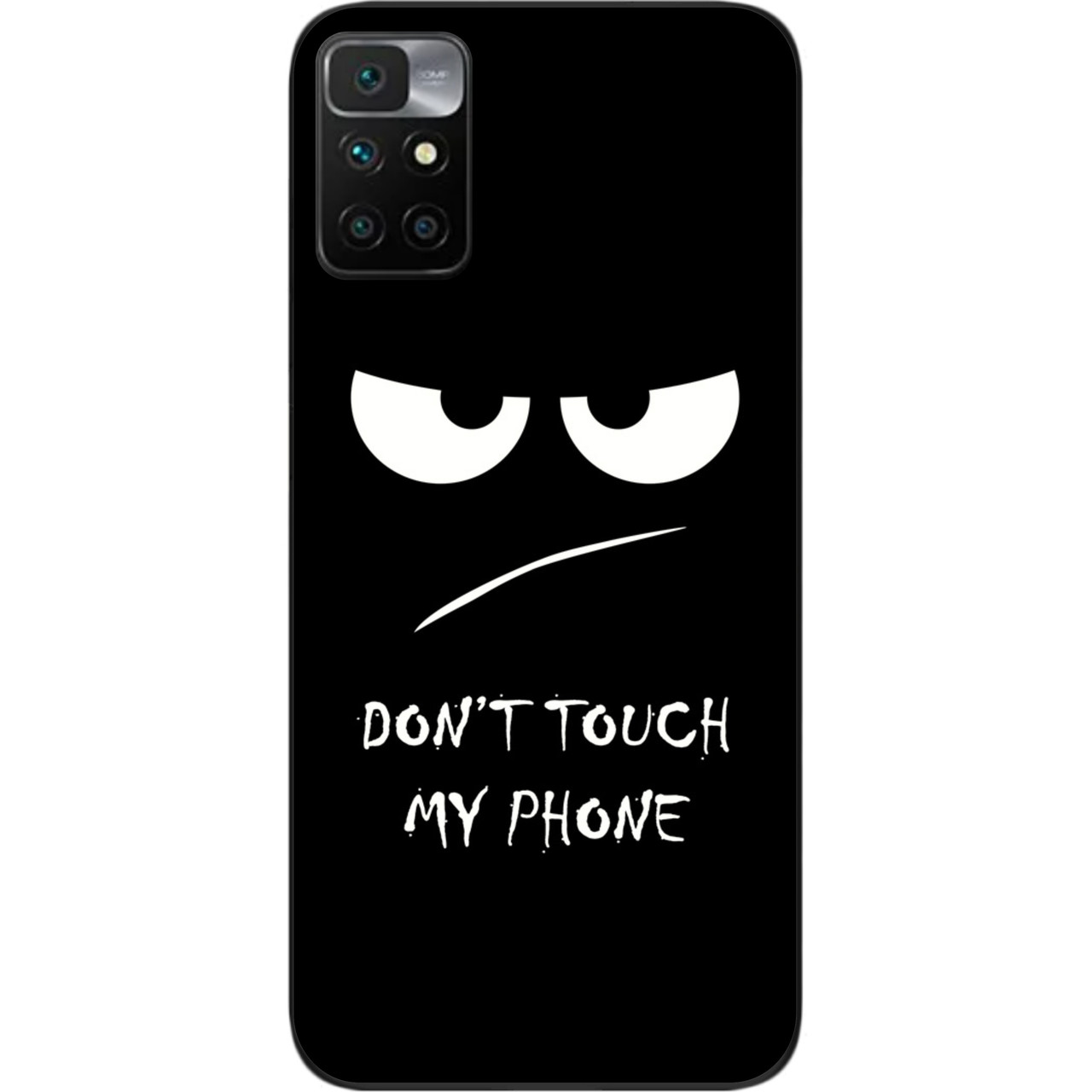 Силіконовий чохол Case для Xiaomi Redmi 10 з картинкою очей